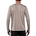 Vapor Apparel Men's Outdoor UPF 50+ Long Sleeve T-Shirt, UV Sun Protection for Fishing, Running, Hiking, XL, Athletic Grey