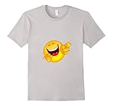 Point Laugh Emoticon T-Shirt Emoji Pointing and Laughing Ha