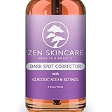 Dark Spot Corrector For Face - Best Serum for Melasma, Acne, Age Spots, Dark Spots, and Sun Spots- Contains Hyaluronic Acid, Aloe Vera, Jojoba Oil, Retinol, Glycolic Acid & Green Tea