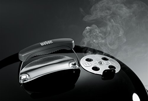 Weber 1321004 Compact Kettle, Holzkohle-Kugelgrill 57 cm, Schwarz – Bild 11