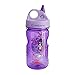 Nalgene Grip-N-Gulp Water Bottle (Purple, 12-Ounce)