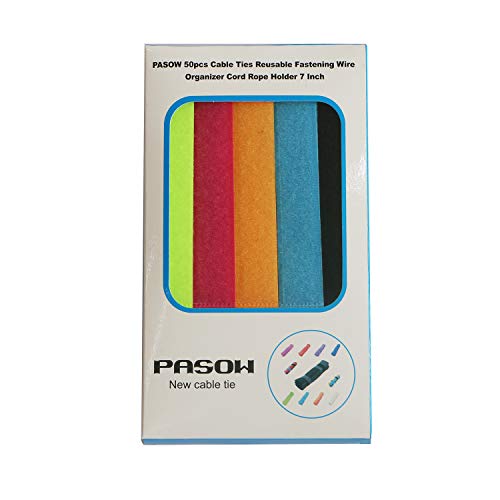 6 Reusable+Fastening+Organizer+Holder+Multi+Colour