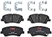 TRW Automotive TPC1595 Disc Brake Pad Set for Hyundai Elantra: 2013-2016 and other applications Front