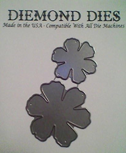 Diemond Dies Realistic Roses Die Set