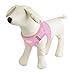 BINGPET Vest Harness for Puppy and Cat, No Pull Adjustable Reflective Step-in Puppy Harness Cute Pink Polka Dot for Small and Medium Dogs (Pink, M(Chest Girth:16-18 in))