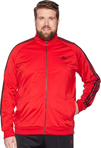 Stripes Tricot Track Jacket Scarlet 
