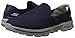 Skechers Performance Men's Go Walk 3 Slip-On Walking Shoe, Navy/Gray, 11.5 M US