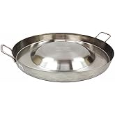 National Standard Products Comal - Professional Grade Stainless Steel (22" Comal Bola Stainless Steel)