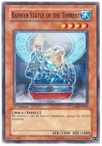 Amazon Com Yu Gi Oh Barrier Statue Of The Torrent Cdip En019 Cyberdark Impact 1st Edition Common Toys Games