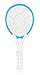 AOWOTO Plug In Electric Rechargeable Bug Zapper Mosquito Insect Fly Swatter Racket with Battery - S Size White
