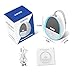Portable Rechargeable White Noise Machine with 8 Colors Night Light, Sound Machine Improve Sleeping with 29 Non-Looping Soothing Nature Sounds and Lullaby, Ideal for Kids, Adults and Travel
