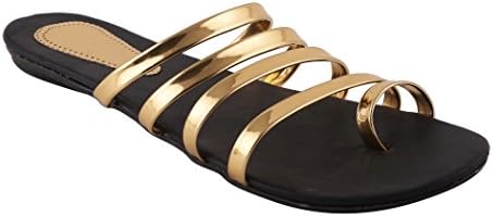 Footsie Casual Black Flats