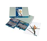 Royal Talens Bruynzeel Aquarelle Pencil Box Set, 48 Assorted Colors (8835H48)