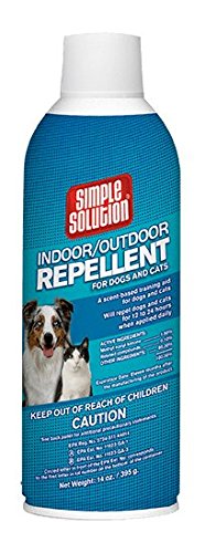 Simple Solution Indoor/Outdoor Repellent for Dogs & Cats, 14 oz aerosol