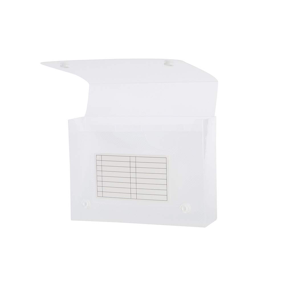 Filexec Products, Universial Case, 4″x6″, 5-Tabs Removable, Clear, Pack of 72 (50604-20223)
