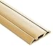 UT Wire 3-Channel Cord Protector & Concealer for Floor - 5 FT - Beige