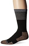 Carhartt Men's Force Steel Toe Copper Crew, Black, Shoe: 6-12