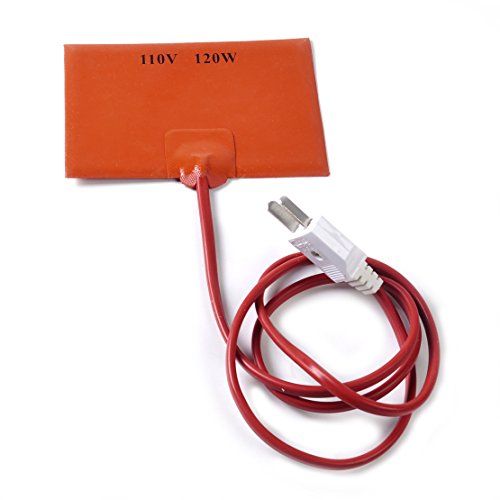 Universal Engine Oil Pan Sump Tank Heater Plate Pad 110V 120W 13 x 9cm USA Plug - Thumbnail 4