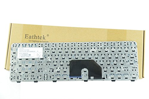 Eathtek Replacement Keyboard with Frame for HP Pavilion DV6-6000 DV6-6096NR DV6-6097NR DV6-6106NR DV6-6108US DV6-6111NR DV6-6114US DV6-6120US DV6-6150US DV6-6160US Black US Layout