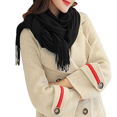 Womens Soft Cashmere Wool Scarf, Extra Large Thick Soft Winter Pashmina Shawl Wraps Scarves Womens Soft Cashmere Wool Scarf, Extra Large Thick Soft Winter Pashmina Shawl Wraps Scarves