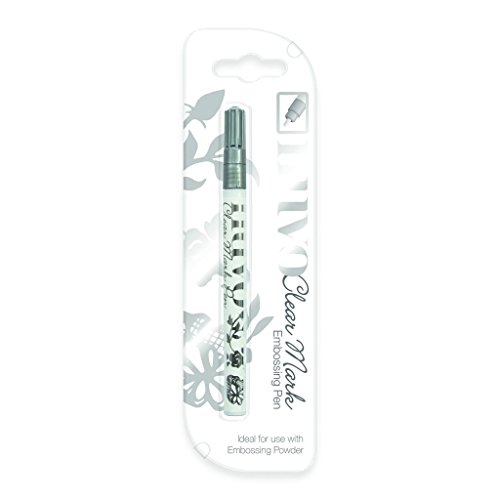 Nuvo Tools - Smooth Precision Glue Pen and Clear Embossing Marker Pen - 2 Item Tonic Studios Bundle