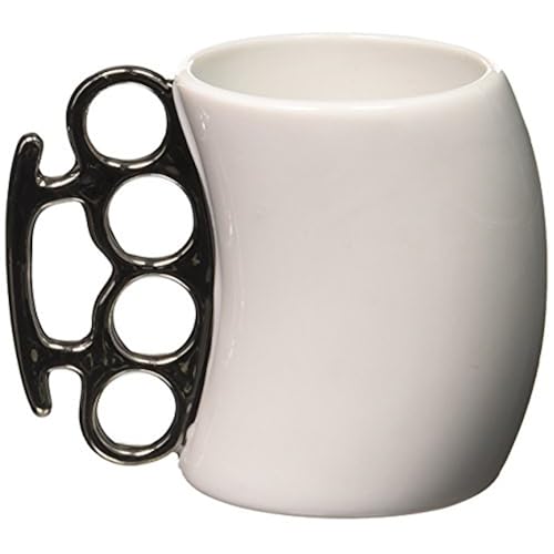 Fred FISTICUP Ceramic Knuckleduster Mug Home & Kitchen, Kitchen & Dining, Dining & Entertaining, Cups, Mugs & Saucers, Coffee Cups & Mugs