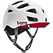 Bern Unlimited Allston Helmet with Red Flip Visor