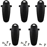 KENMAX Battery Belt Clip with Screws for Kenwood TK-2160 TK-2360 TK-336 TK-3178 TK-3160M (5 Packs)