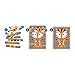 Mudpuppy Geometric Animals Puzzle Sticks (24 Piece)