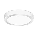 LED Flush Mount Ceiling Light, 6.34 Inch 12W 6500K