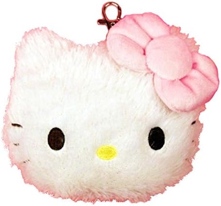 Sanrio Kitty IC Pass Case / ID Holder Reel face type for kids or children
