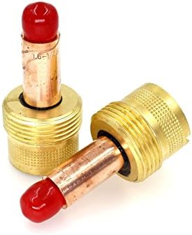45V116 Extra Large Stubby Gas Lens 1/16''1.6mm Fit TIG Weld Torch WP17 18 26 PK2
