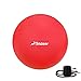 Trideer Exercise Ball (45-85cm) Extra Thick Yoga Ball Chair, Anti-Burst Heavy Duty Stability Ball Supports 2200lbs, Birthing Ball with Quick Pump (Office & Home & Gym)