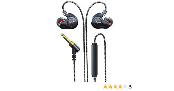 Sports Earbuds Wired with Microphone 
