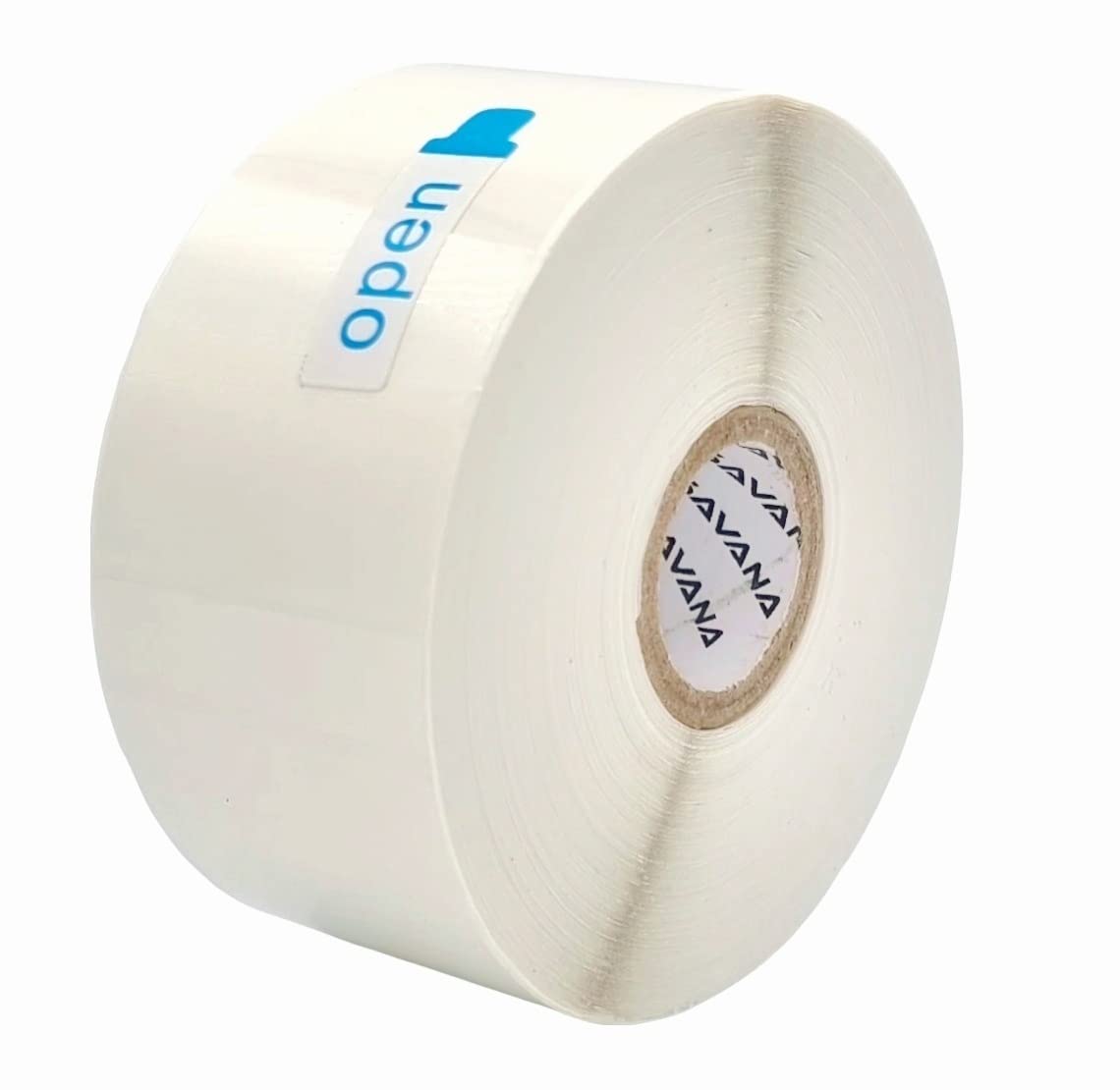 Savana 1"inch Clear Retail Package Seals,1000 Pieces Clear Round Circle Stickers, 25mm / 2.5cm Wafer Transparent Stickers for Package and Envelope, Seal Labels (1000) Perfect for Gift Wrapping