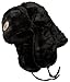 Hat Russian Ushanka Black-61 Soviet Army Soldier