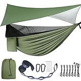 Camping Hammock - Hammocks with Mosquito Net Tent