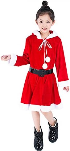 Haocloth Kids Christmas Santa Costume Santa Claus Costume Suit Christmas Bags