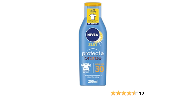 nivea sun moisturising lotion