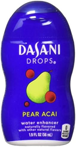 DASANI DROPS Pear Acai, 1.9 Ounce, Pack of 6