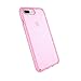 Speck 103123-6603 Products Presidio Clear + Glitter Case for iPhone 8 Plus (Also fits 7 Plus and 6S Plus/6 Plus), Bella Pink With Gold Glitter/Bella Pink