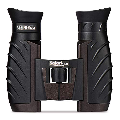 STEINER Fernglas Safari UltraSharp 10x26 - Deutsche Marken-Qualität, 10 Jahre Garantie, für Erwachsene & Kinder, klein, kompakt, leicht, der ideale Begleiter auf Reise und zum Wandern – Bild 3