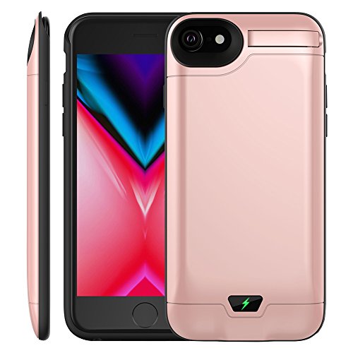 Iphone 7 plus / 8 plus battery case, maxbear 8000mah ex…