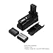 Powerextra VG-C1EM Battery Grip + 2-Pack High Capacity 1500mAh NP-FW50 Batteries