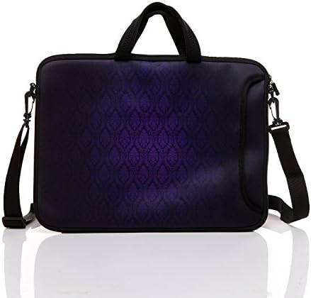 13-Inch to 13.3-Inch Neoprene Laptop Shoulder Messenger Bag Case Sleeve for 12.5 12.9 13 13.3" Inch Notebook/Apple Macbook Air/Pro (Classic Purple)