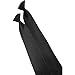 Edwards Garment Clip On Longer Length Tie, BLACK, One size