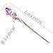 STARROP Chinese Hair Chopstick Hair Decor flower Hair Pin Hair Clip Metal Hair Stick
