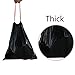 Begale 6 Gallon Drawstring Trash Bags, Black Small Drawstring Garbage Bags, 115 Counts