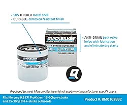 Quicksilver 8M0162832 Oil Filter - Mercury and
