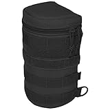 Hazard 4 Jelly Roll Lens/Scope/Bottle Padded Case with Molle, Black